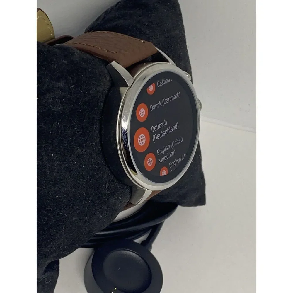 Fossil Gen 4 Authentic Digital Dial Smart Watch Custom Band FTW6014 AB422